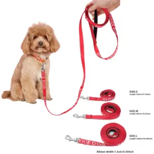trela jacquard para cães
