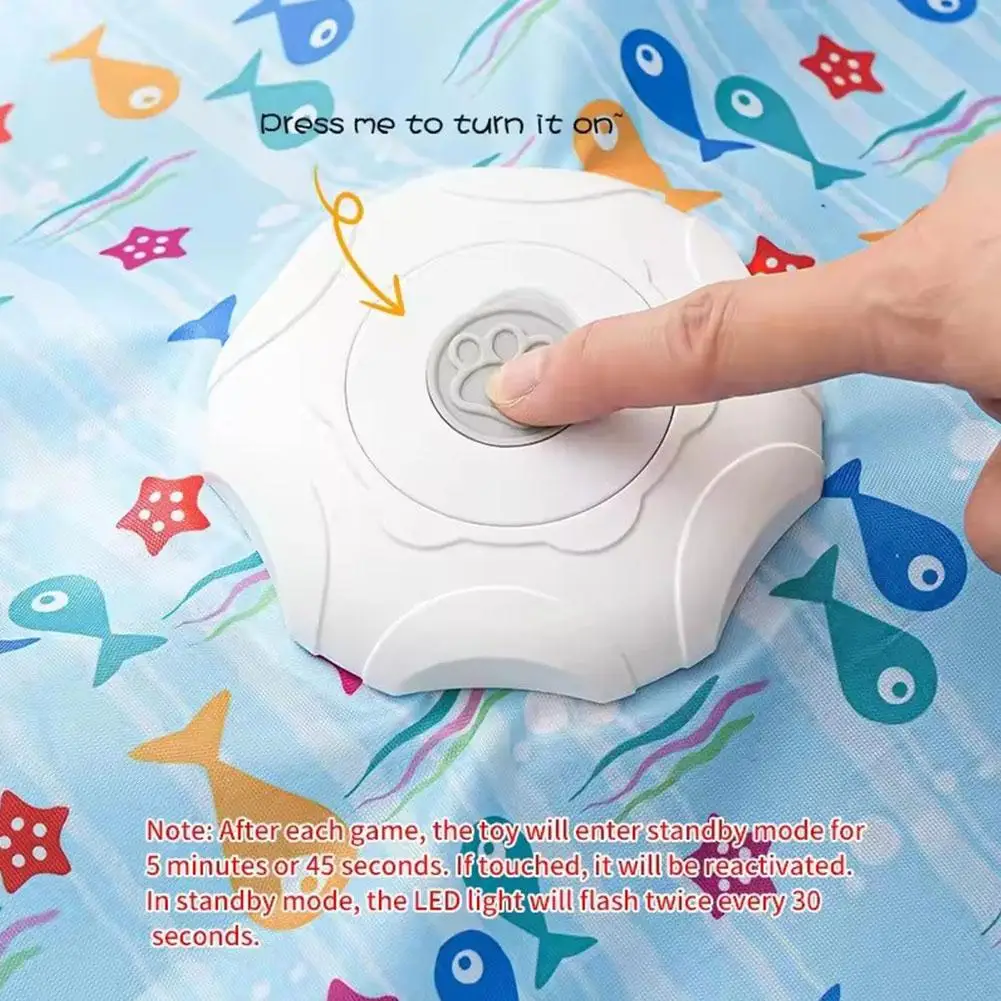 Brinquedo Interativo para Gatos com Penas e Movimento Irregular - Imagem 5