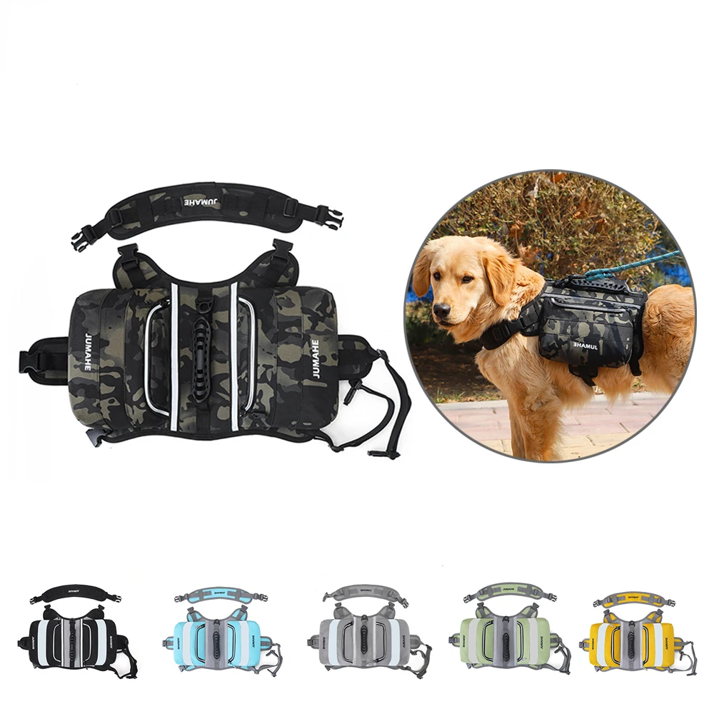 Mochila para Cães de Médio Porte Ajustável e Refletiva - Imagem 2