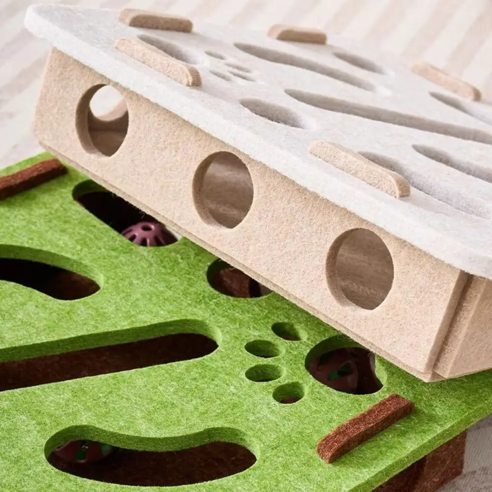 Arranhador para Gatos de Feltro 30x30 cm com Montagem Fácil - Imagem 2