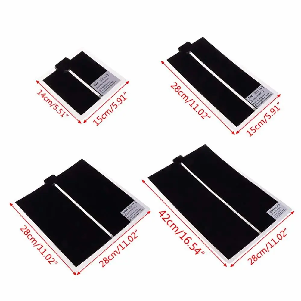 Tapete Aquecido para Répteis de PVC com Termostato e Potência Variável - Image 4