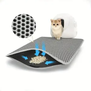 tapete para areia sanitária de gato impermeável