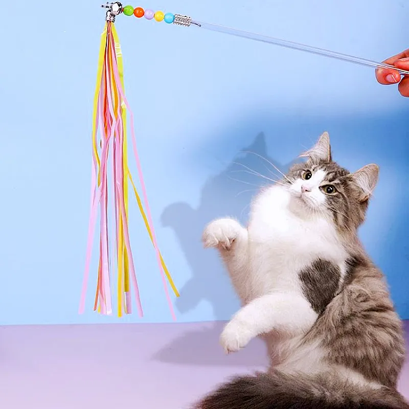 brinquedo varinha teaser para gatos