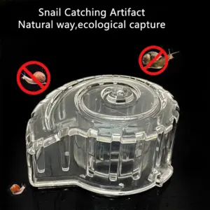 coletor de caracóis para aquário