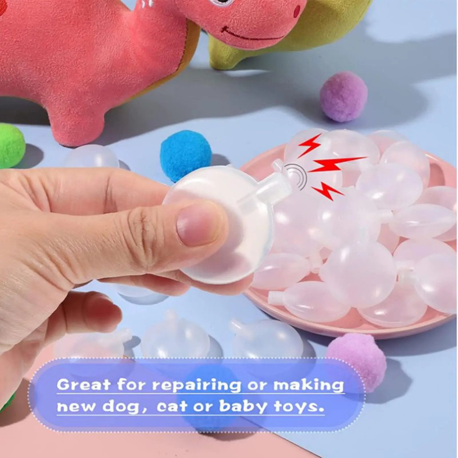 squeakers para brinquedos de cães