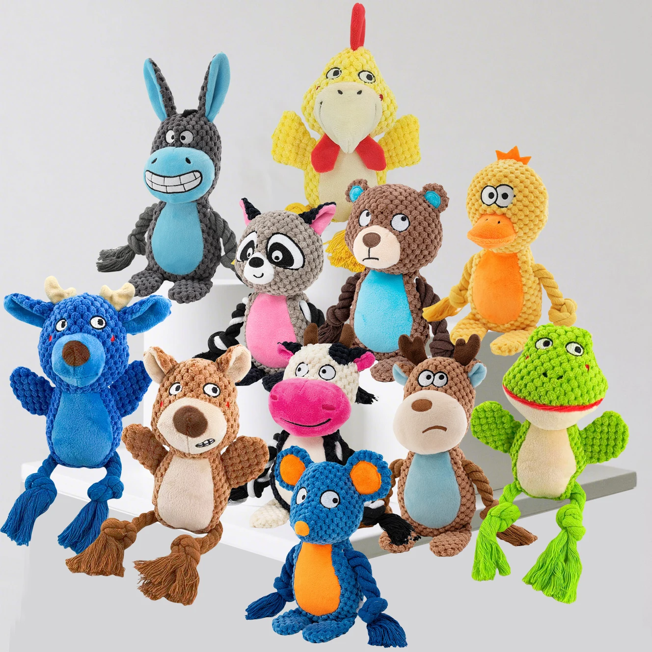 brinquedo de pelúcia para cães urso