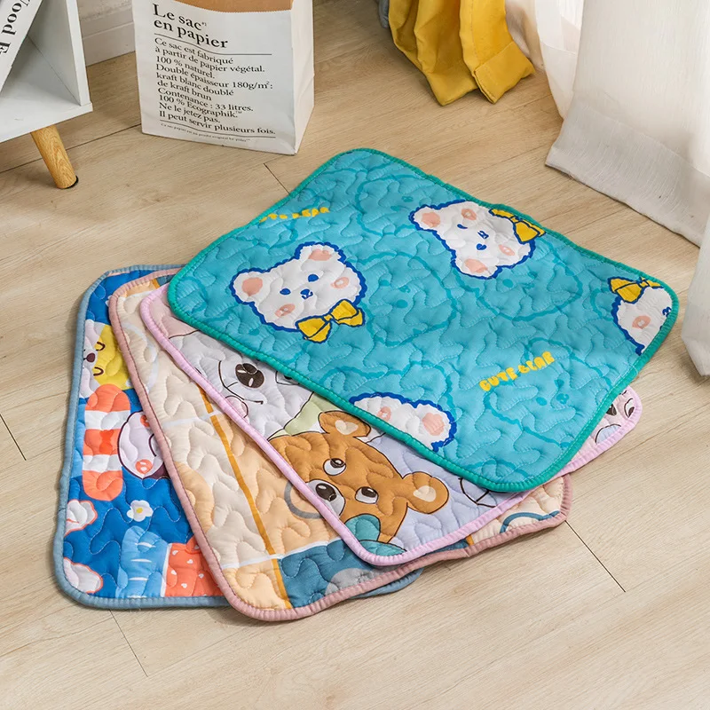 Tapete para Gatos de Algodão Respirável para Verão Antiderrapante - Image 5