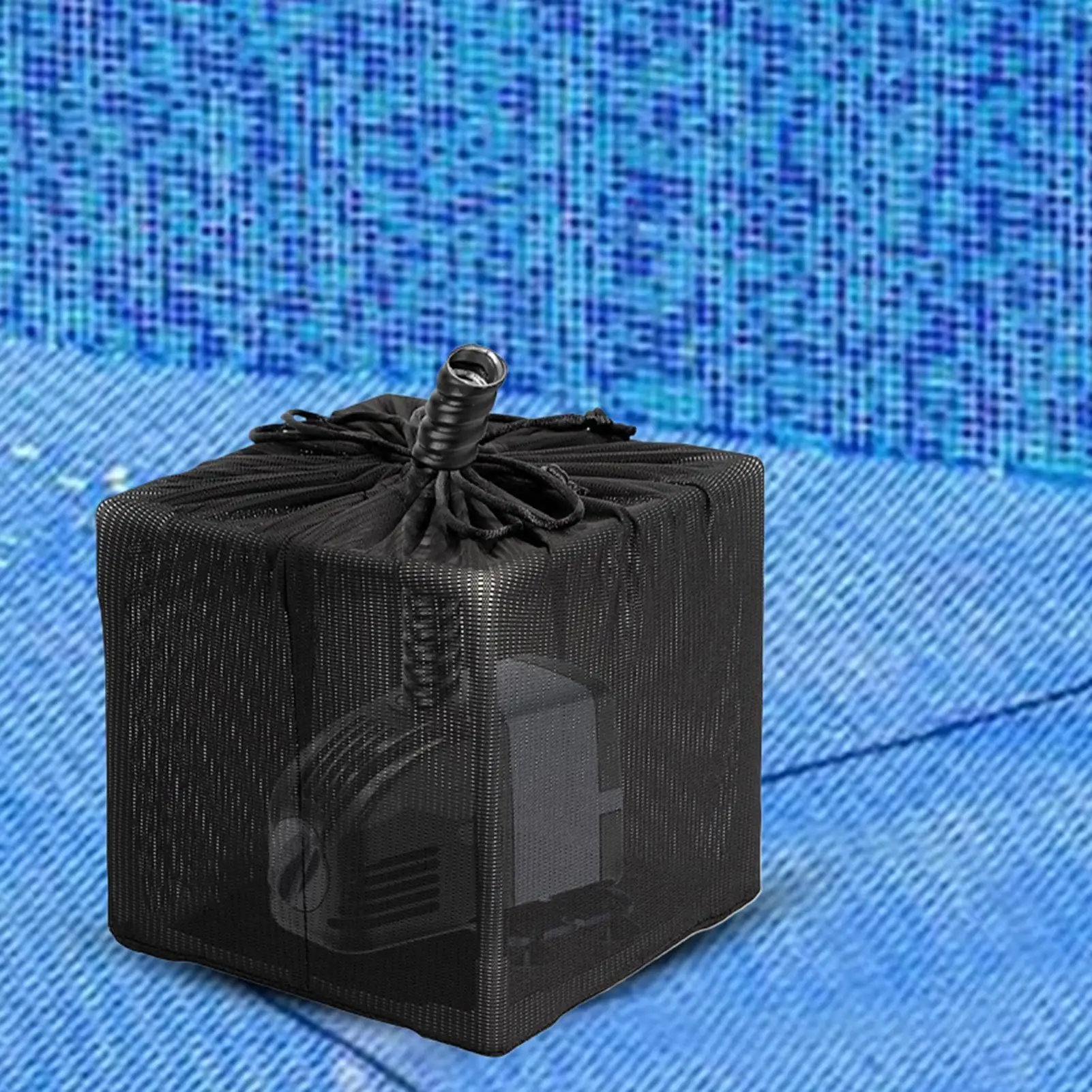 Saco Filtro para Bomba de Lago e Aquário 26x26cm com Cordão - Imagem 3