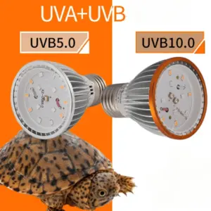 lâmpada LED UV UVA UVB para répteis