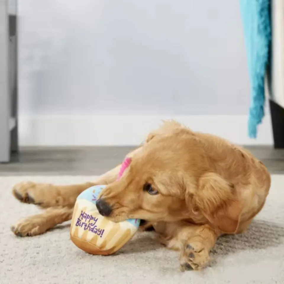 Brinquedo de Pelúcia para Cães Grandes com Som, para Mastigar e Divertir - Image 2