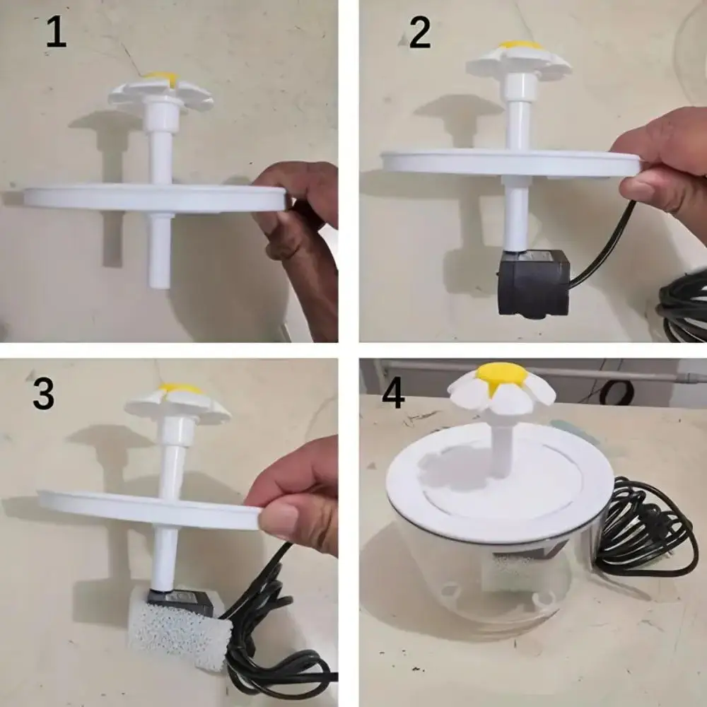 Fonte de Água Elétrica USB para Gatos e Cães 1,2 L Filtrada - Imagem 5
