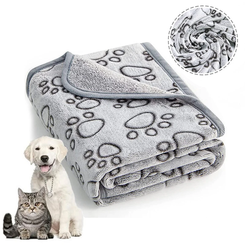 Manta para Cães e Gatos de Alta Qualidade com Padrão de Desenho Animado - Imagem 2