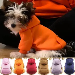 moletom para cães e gatos com bolso