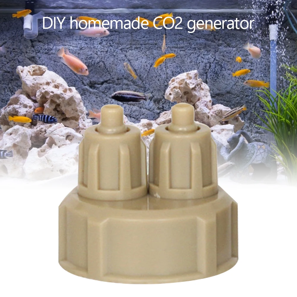 Tampa para Gerador de CO2 para Aquário DIY 3,4x3,2 cm Rosca Rápida - Imagem 4