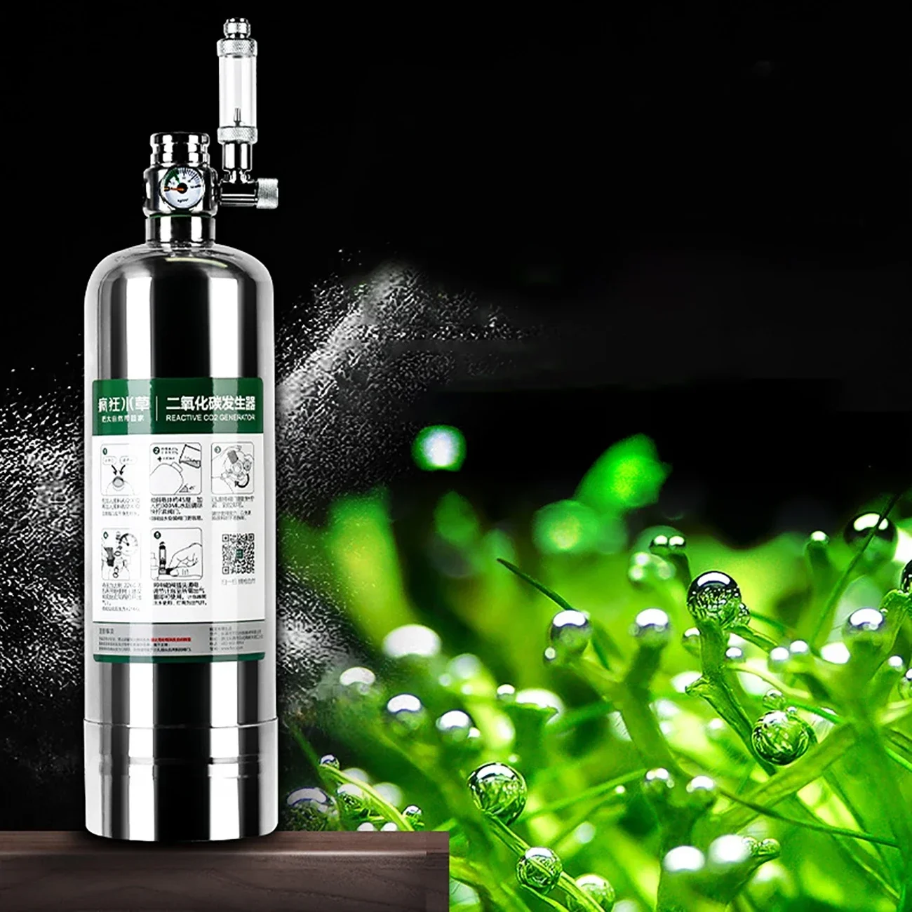 Gerador de CO2 para Aquário 1L/2L com Válvula de Segurança - Image 5