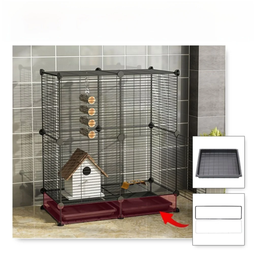 Casa Portátil Dobrável para Gatos com Múltiplas Portas e Janelas - Imagem 5