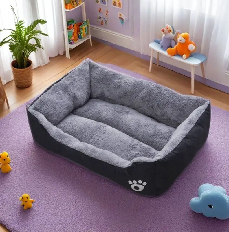 Cama de Pelúcia para Cães Antiderrapante para Descanso - Imagem 5