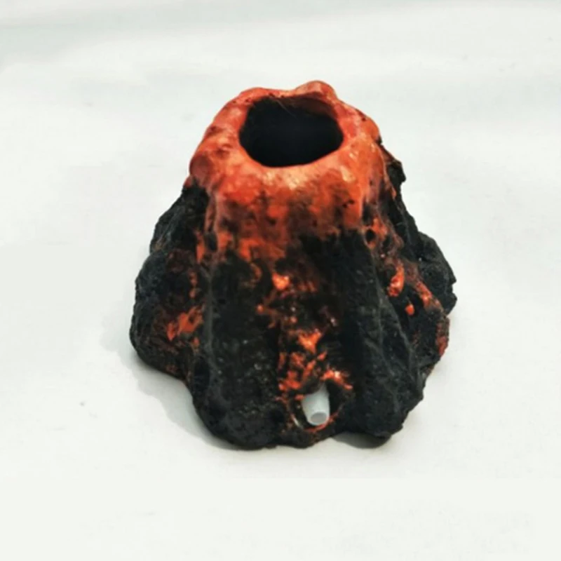 Decoração Vulcão para Aquário com Pedra de Aeração ABS - Imagem 4