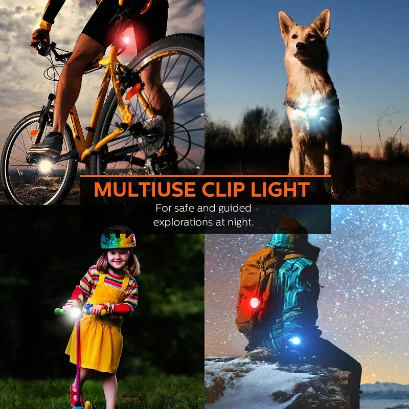 Luz LED para Coleira de Cães Recarregável USB, 4 Modos - Imagem 6