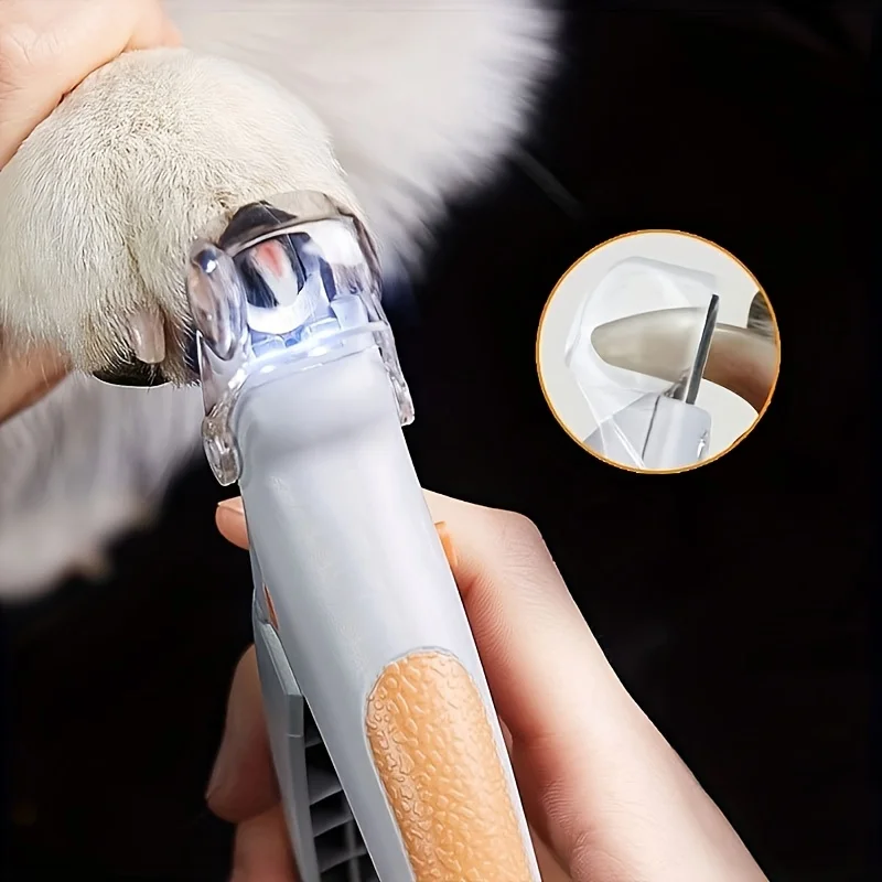 Cortador de Unhas LED para Cães e Gatos com Luz Embutida - Imagem 2