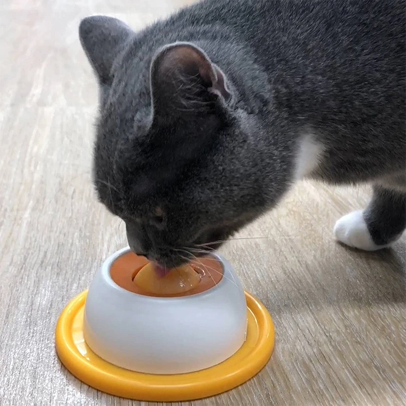 Lancheira Interativa para Gatos e Cães com Alimentador Lento Antirrespingo - Imagem 4