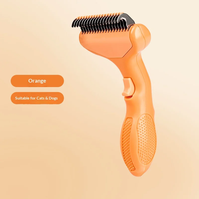 Escova para Cães e Gatos de Aço Inoxidável para Remover Pelos - Imagem 6