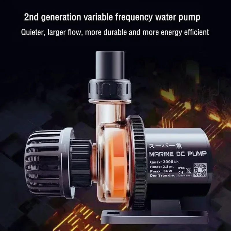 Bomba Submersível DC para Aquário com Controlador e Eixo Cerâmico - Imagem 3