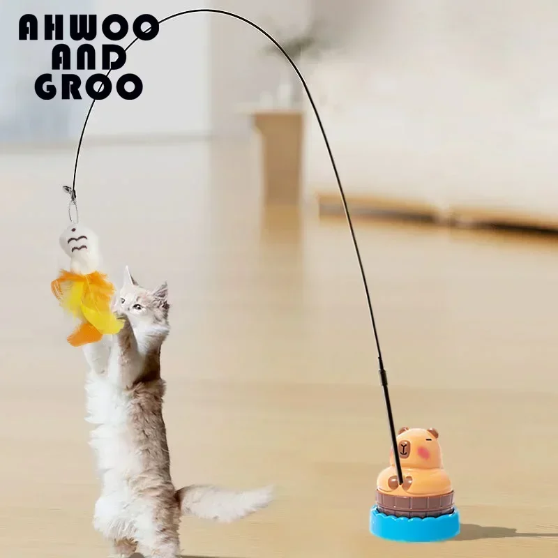 Brinquedo Varinha para Gatos Interativo com Sino - Imagem 2