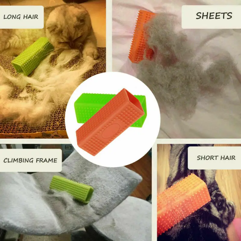 Escova de Silicone para Cães e Gatos Verde 122 mm: Limpeza Eficaz de Pelos - Imagem 6