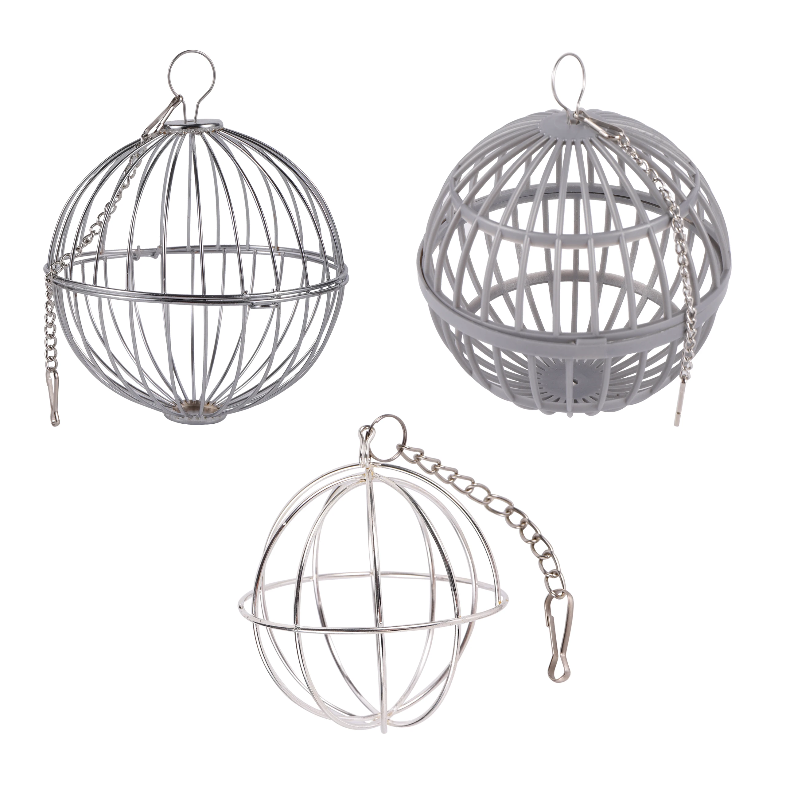 Bolinha Alimentadora para Coelhos e Roedores 9 cm com Gancho - Imagem 2