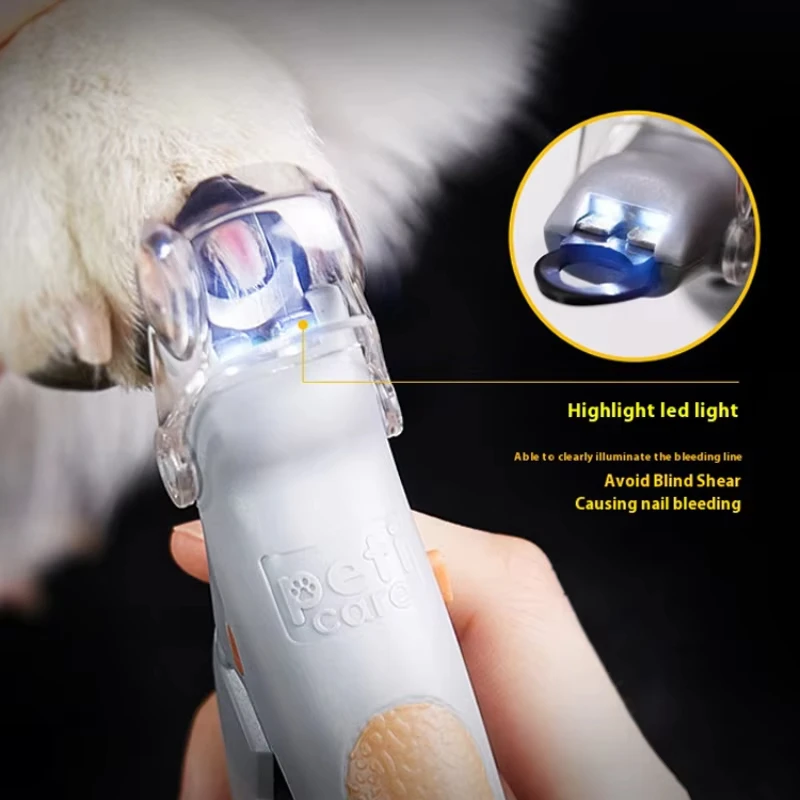 Cortador de Unhas LED para Cães e Gatos com Luz Integrada - Imagem 2