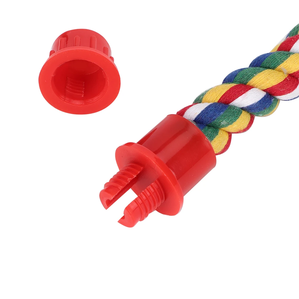 Corda de Algodão para Pássaros Colorida Encaixe na Gaiola - Imagem 6