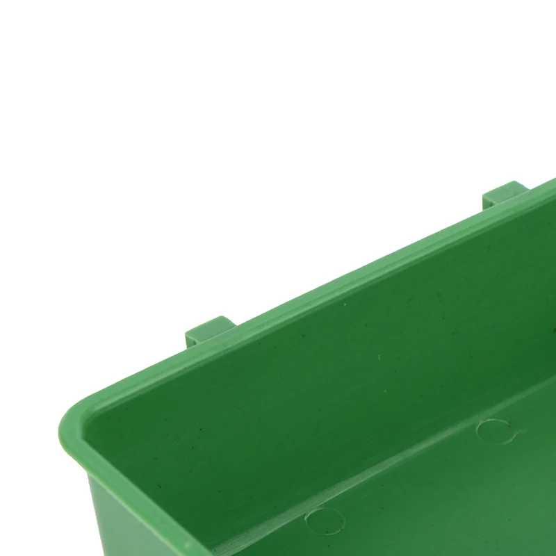 Banheira para Pássaros de Plástico Verde para Gaiola - Imagem 3