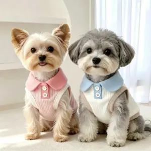 camisa polo para cães pequenos e médios