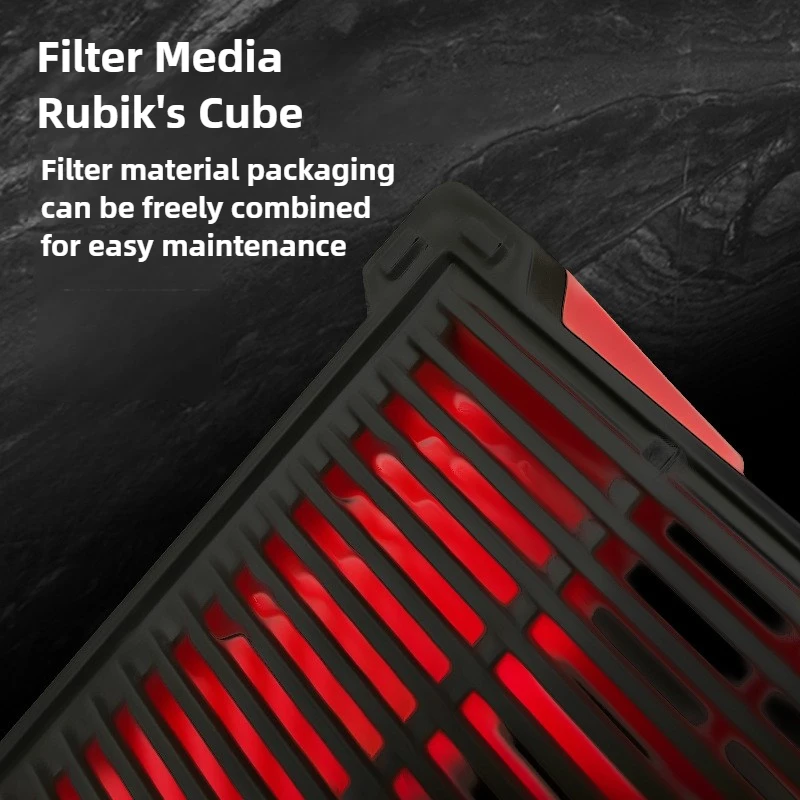 Caixa de Filtragem para Aquário em PVC Modular para Mídias Filtrantes - Imagem 6