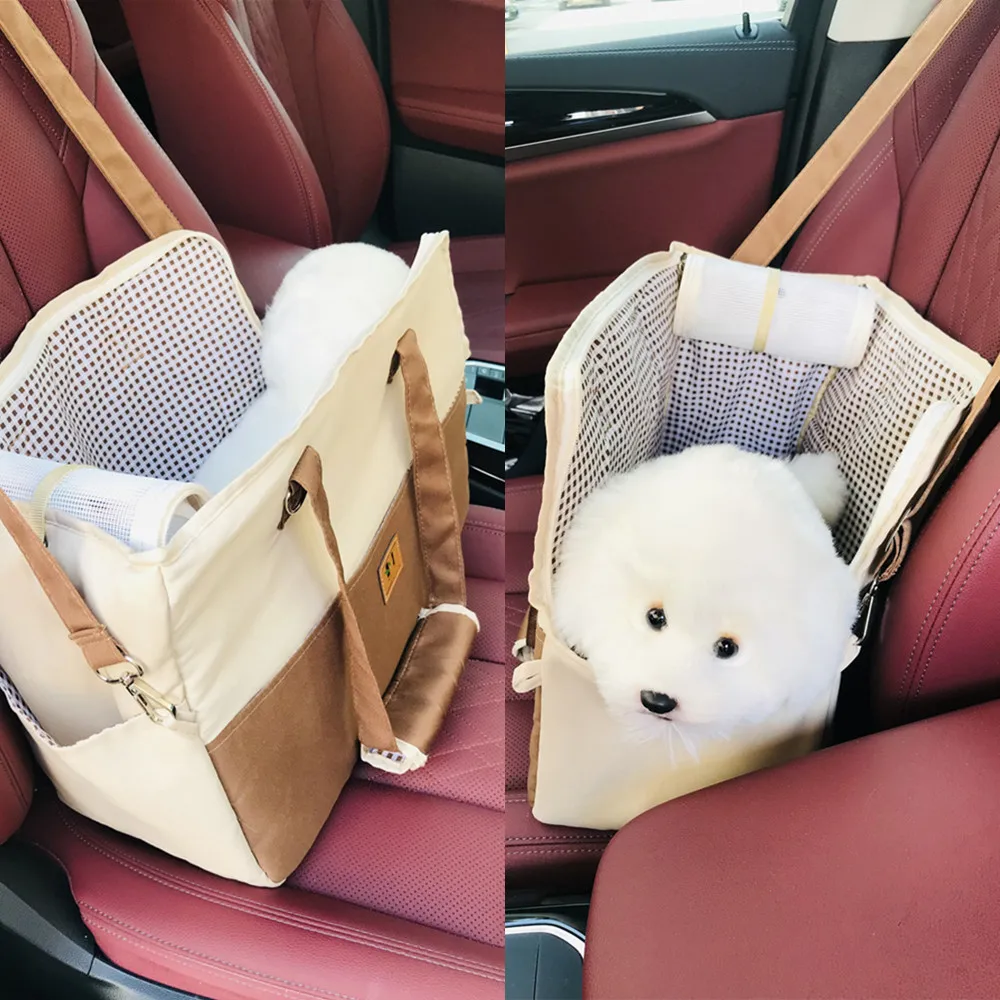 Bolsa de Transporte para Cães e Gatos Pequenos 41x31x19 cm com Alça - Imagem 6