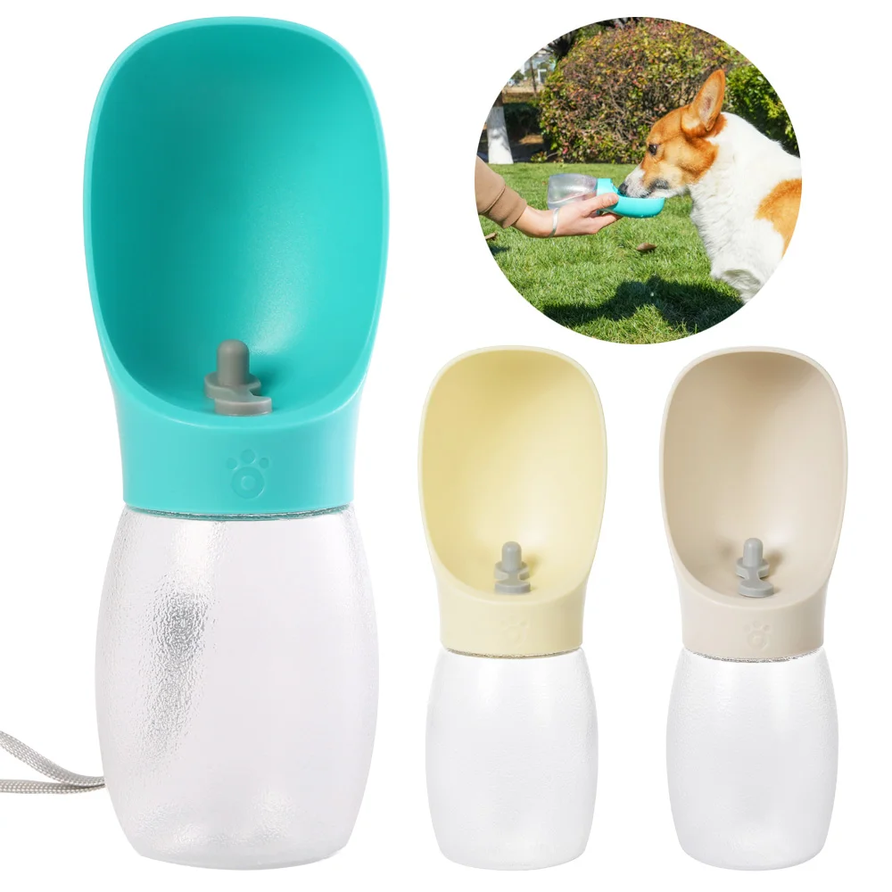 garrafa de água portátil para cães e gatos