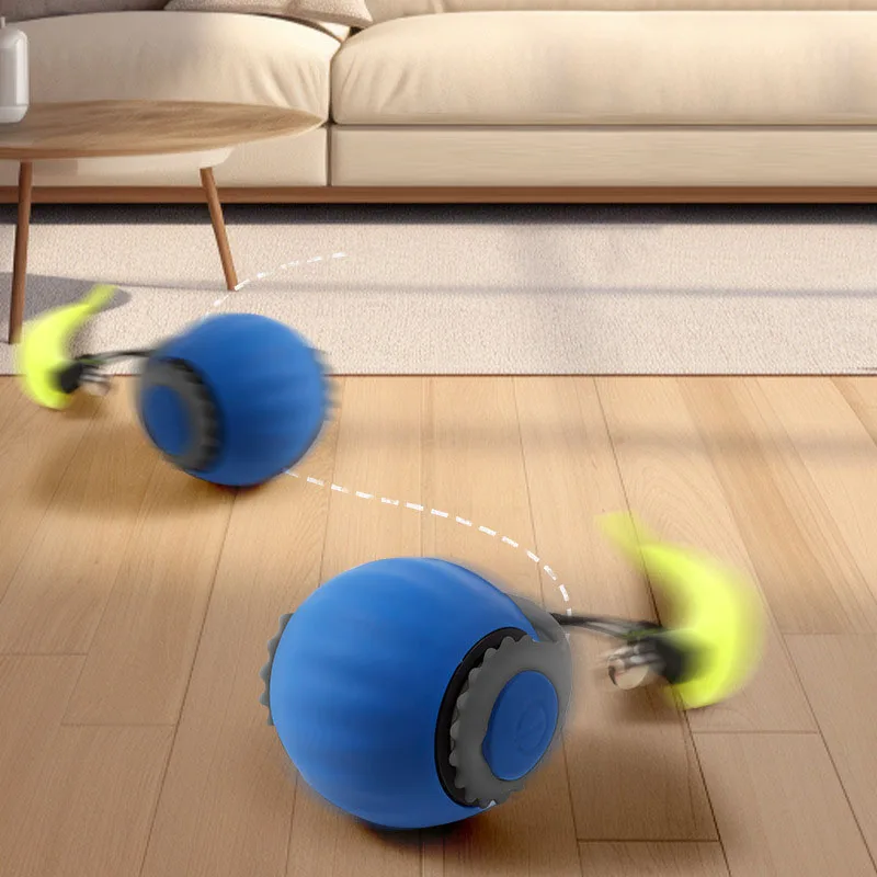 Bola de Brinquedo Elétrica para Gatos com Autoexcitador - Imagem 2