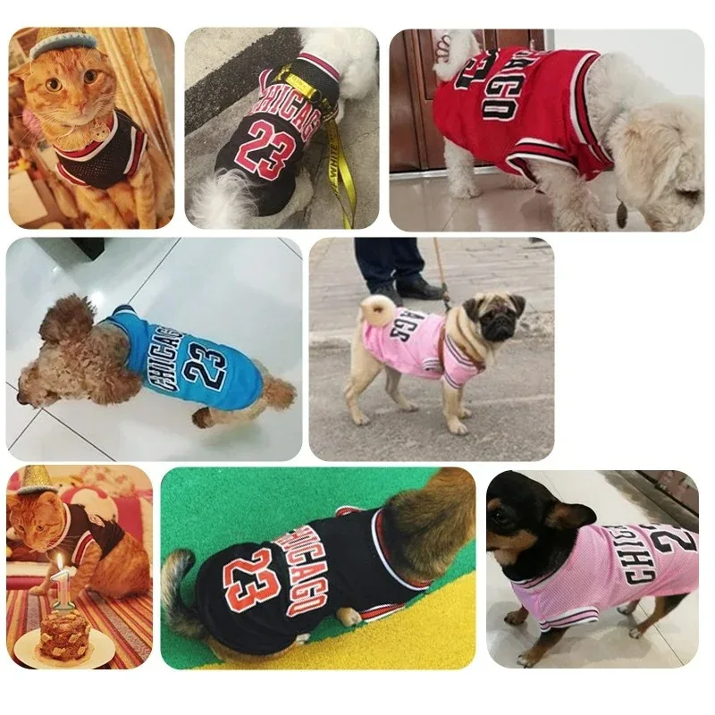 Camiseta de Basquete para Cães de Malha Respirável para Verão - Imagem 6