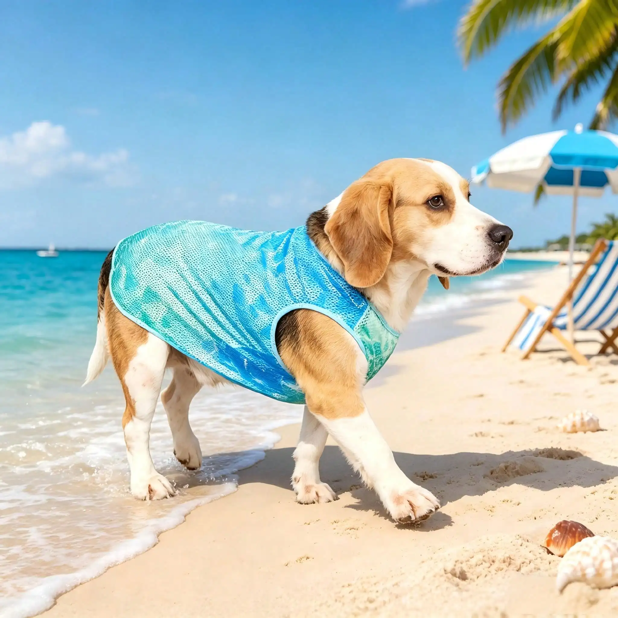 Colete para Cães Poliéster Respirável para Cães Pequenos e Médios - Image 4