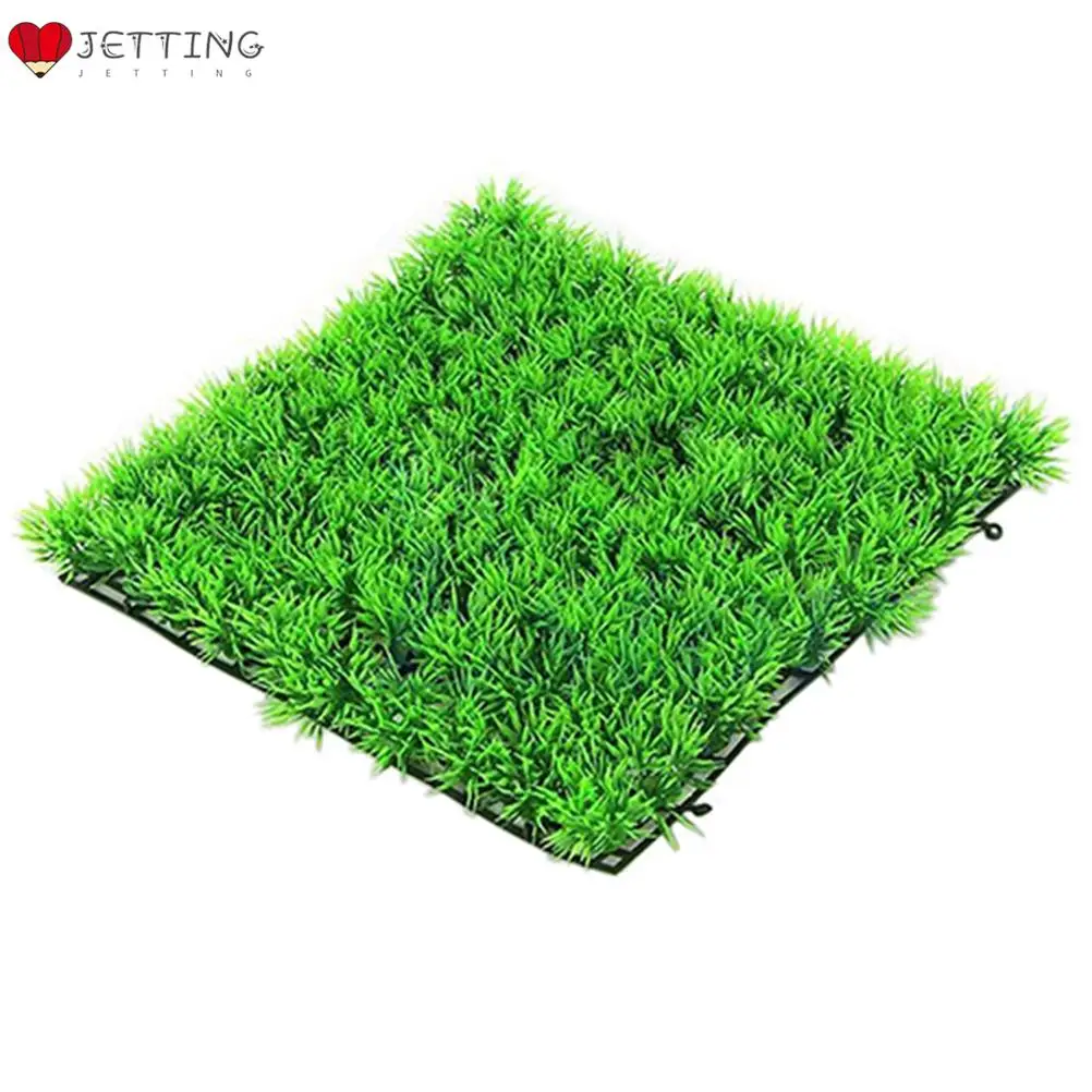 Grama Artificial para Aquário de Plástico Verde 25x25 cm - Imagem 6