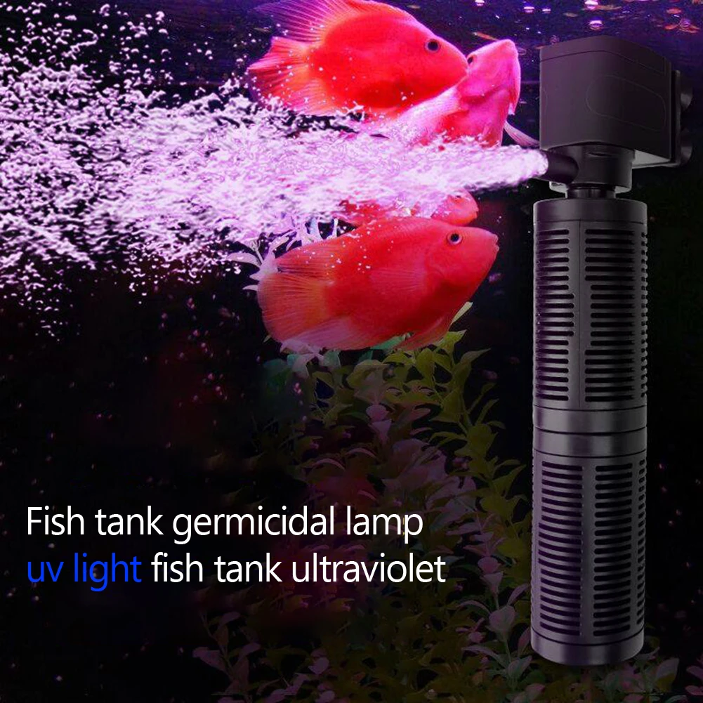 Filtro Interno 3 em 1 para Aquário Purificador de Água Submersível - Imagem 4