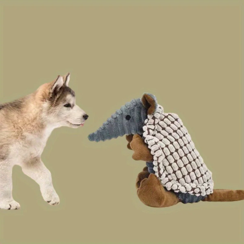 Brinquedo Vocal para Cães e Gatos Pelúcia Design Pangolim - Imagem 6
