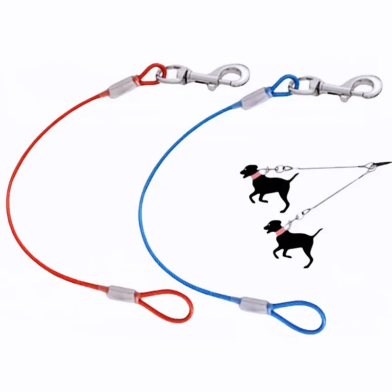 Trela para Cães de Aço Inoxidável com Corrente Resistente à Mastigação - Image 3