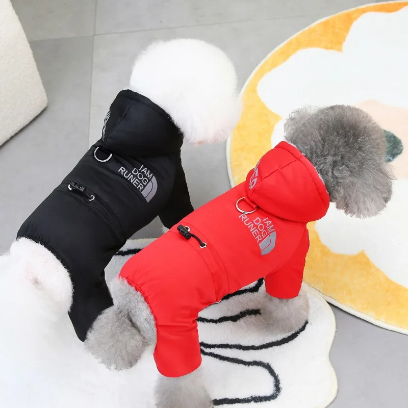 Capa de Chuva Impermeável para Cães Pequenos e Médios com Faixa Refletiva - Imagem 6