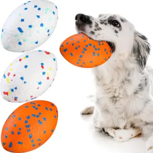 bola de futebol para cães flutuante
