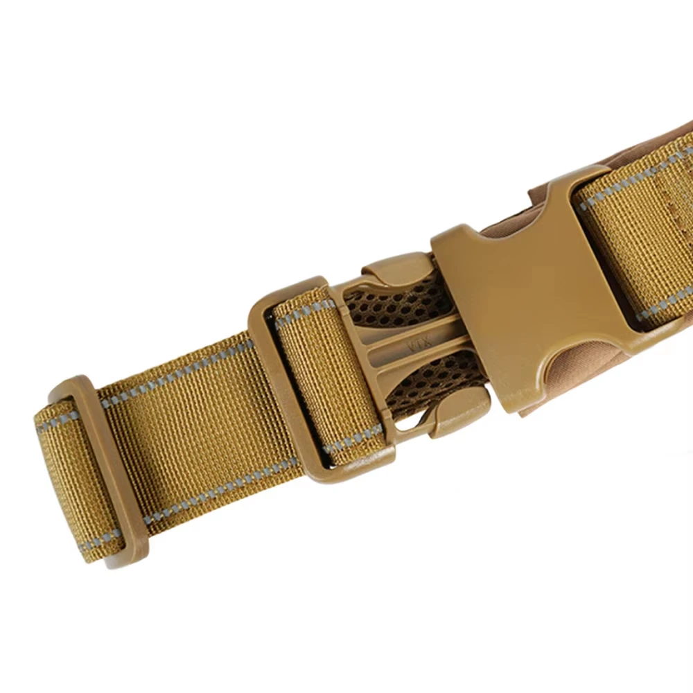 Colete Tático para Cães Grandes de Nylon 1000D com Alça e Refletivo - Imagem 4