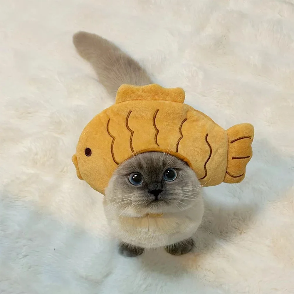 Chapéu de Pelúcia para Gatos e Cães Pequenos para Festa - Imagem 4