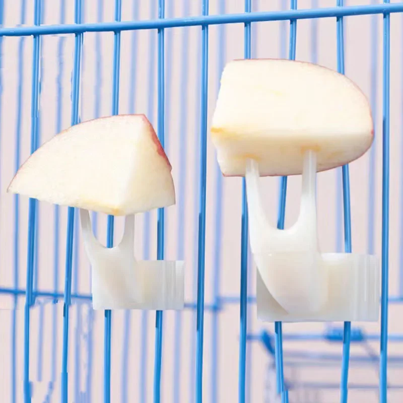 Garfo Alimentador de Plástico para Pássaros, 5 unidades, para Frutas e Legumes - Imagem 6