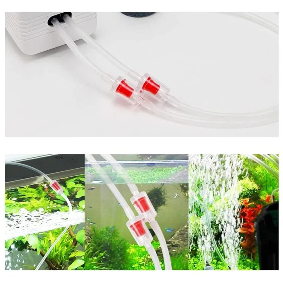 Válvula de Retenção para Aquário 4mm Plástico Pacote com 10 - Imagem 3